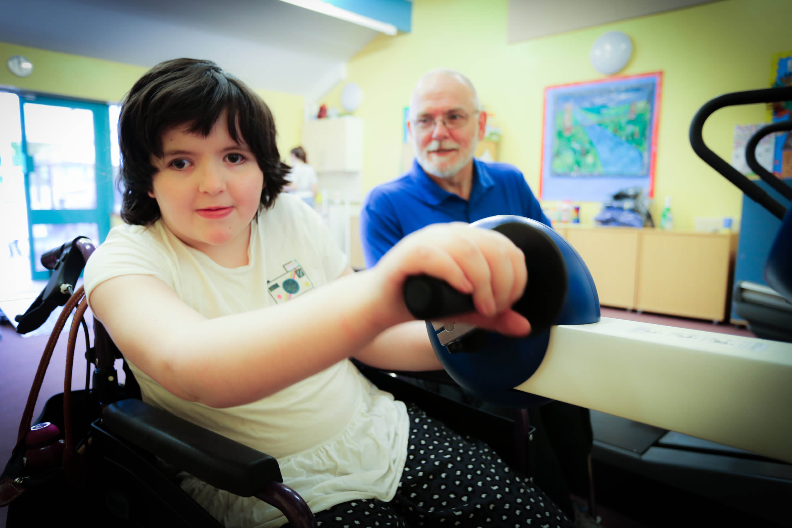 Exercises for the home for children with mild physical disabilities