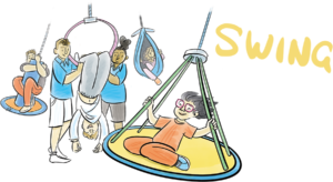 Gympanzees Swing