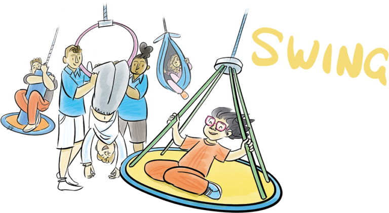 Gympanzees Swing