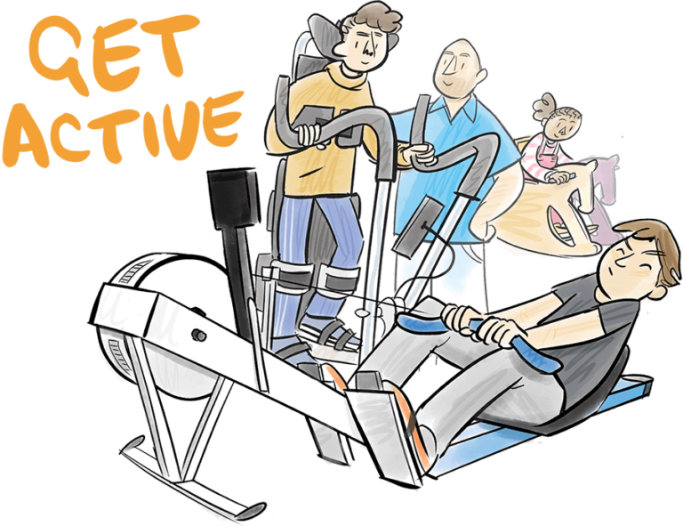 Gympanzees Get Active