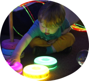 Play ideas for children who have sensory processing needs.